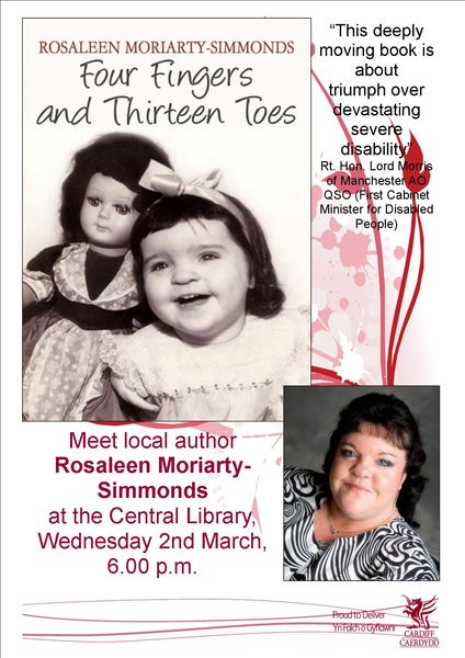 Meet Local Author - Rosaleen Moriarty Simmonds